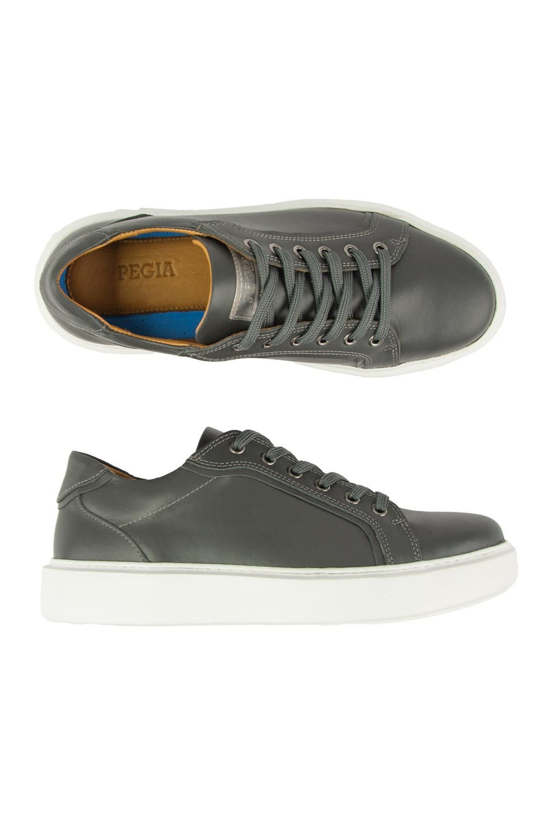 Pegia Star Genuine Leather Sneaker 500970  - Khaki