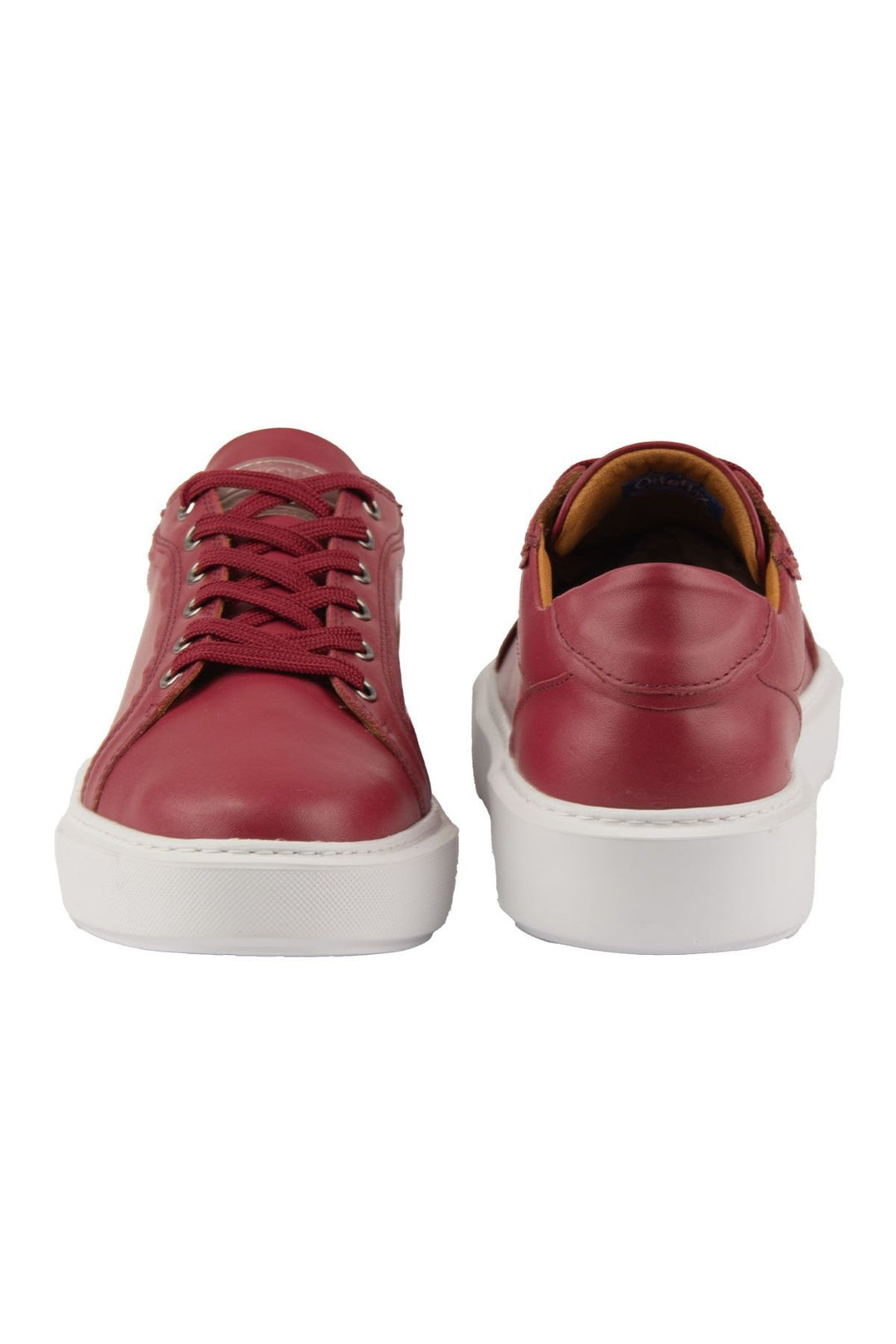 Pegia Star Genuine Leather Sneaker 500970  - Red