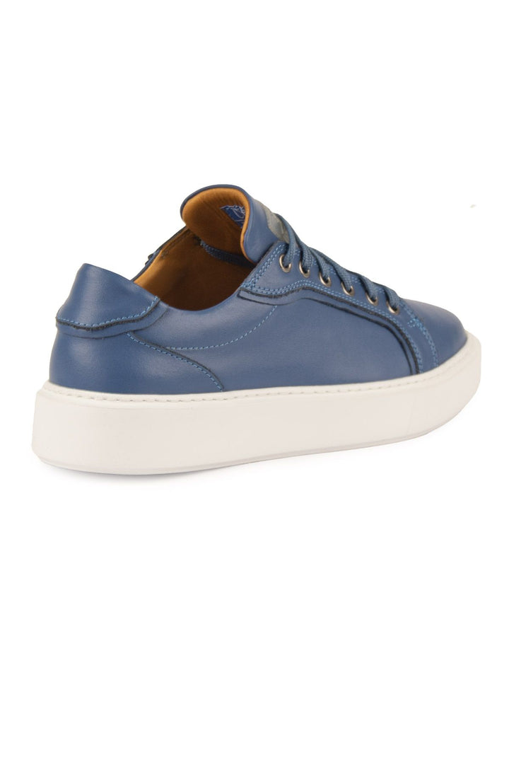 Pegia Star Genuine Leather Sneaker 500970  - Blue
