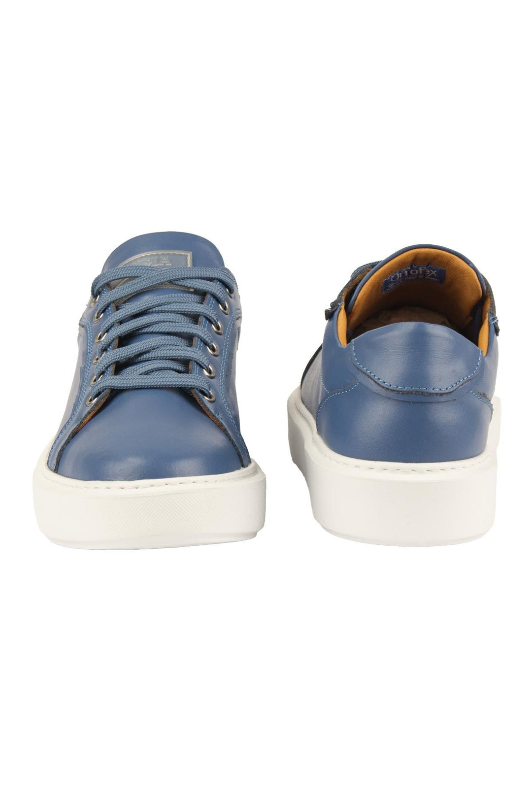 Pegia Star Genuine Leather Sneaker 500970  - Blue