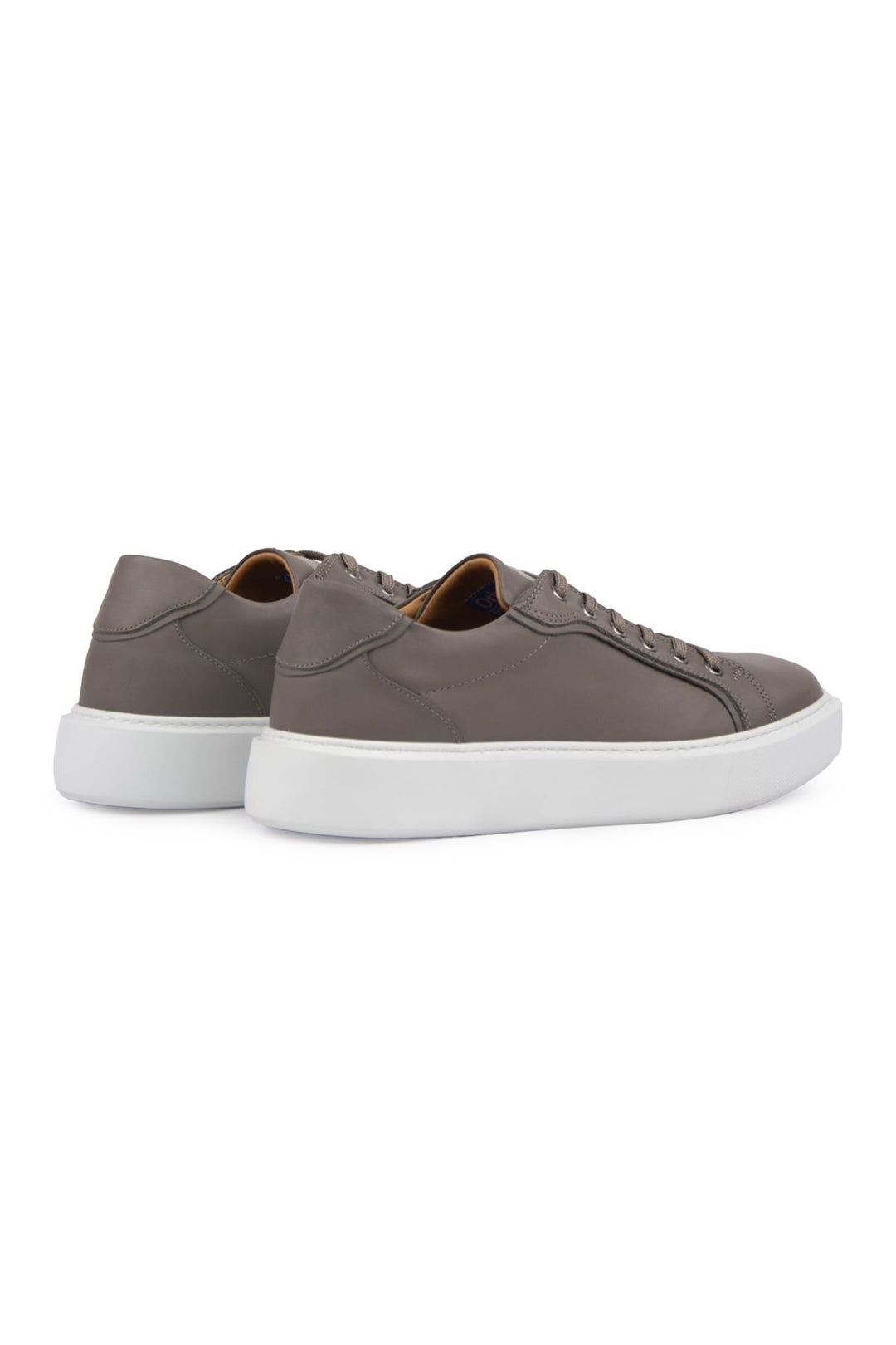 Pegia Star Genuine Leather Sneaker 500970  - Stone