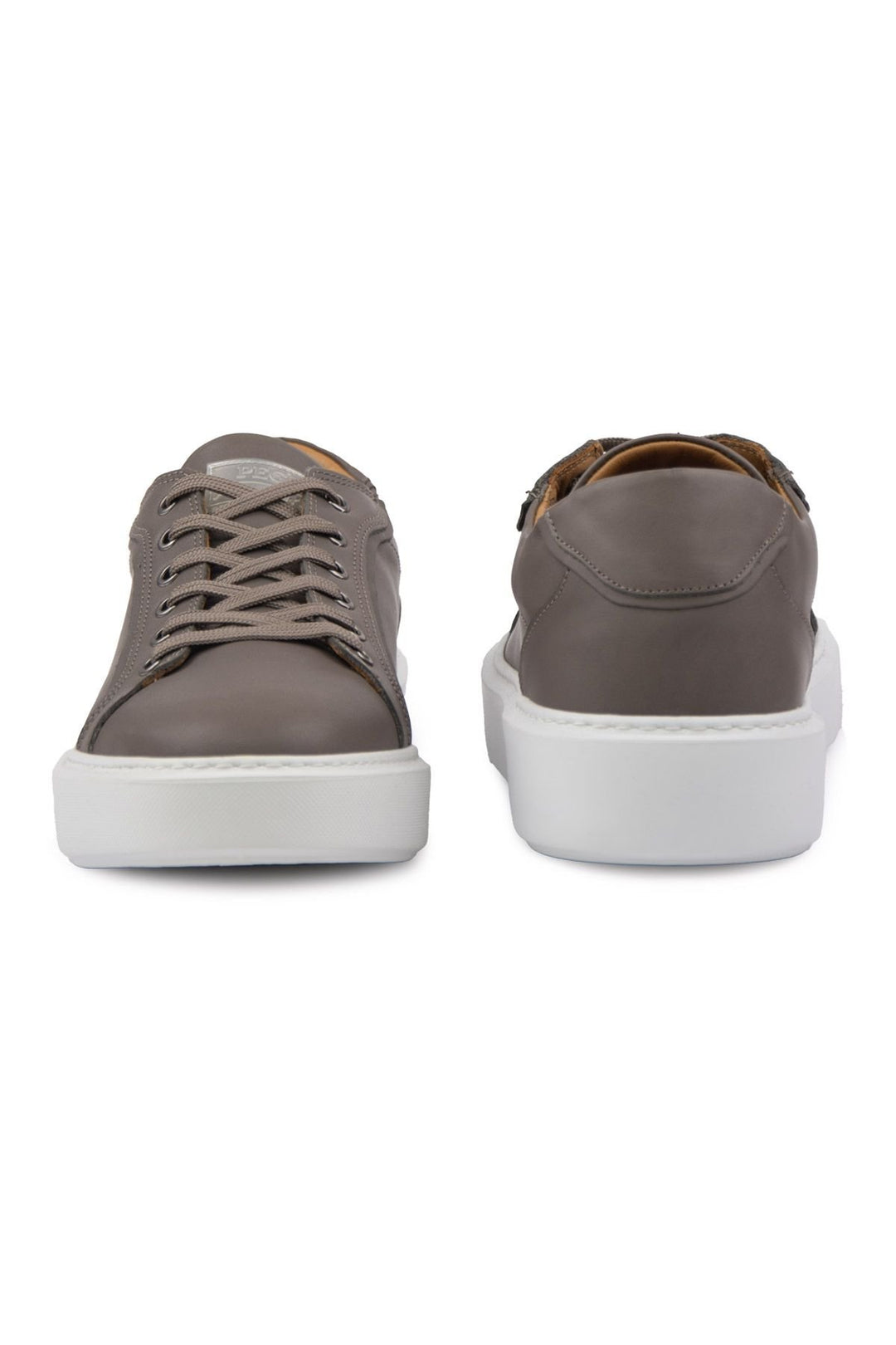 Pegia Star Genuine Leather Sneaker 500970  - Stone