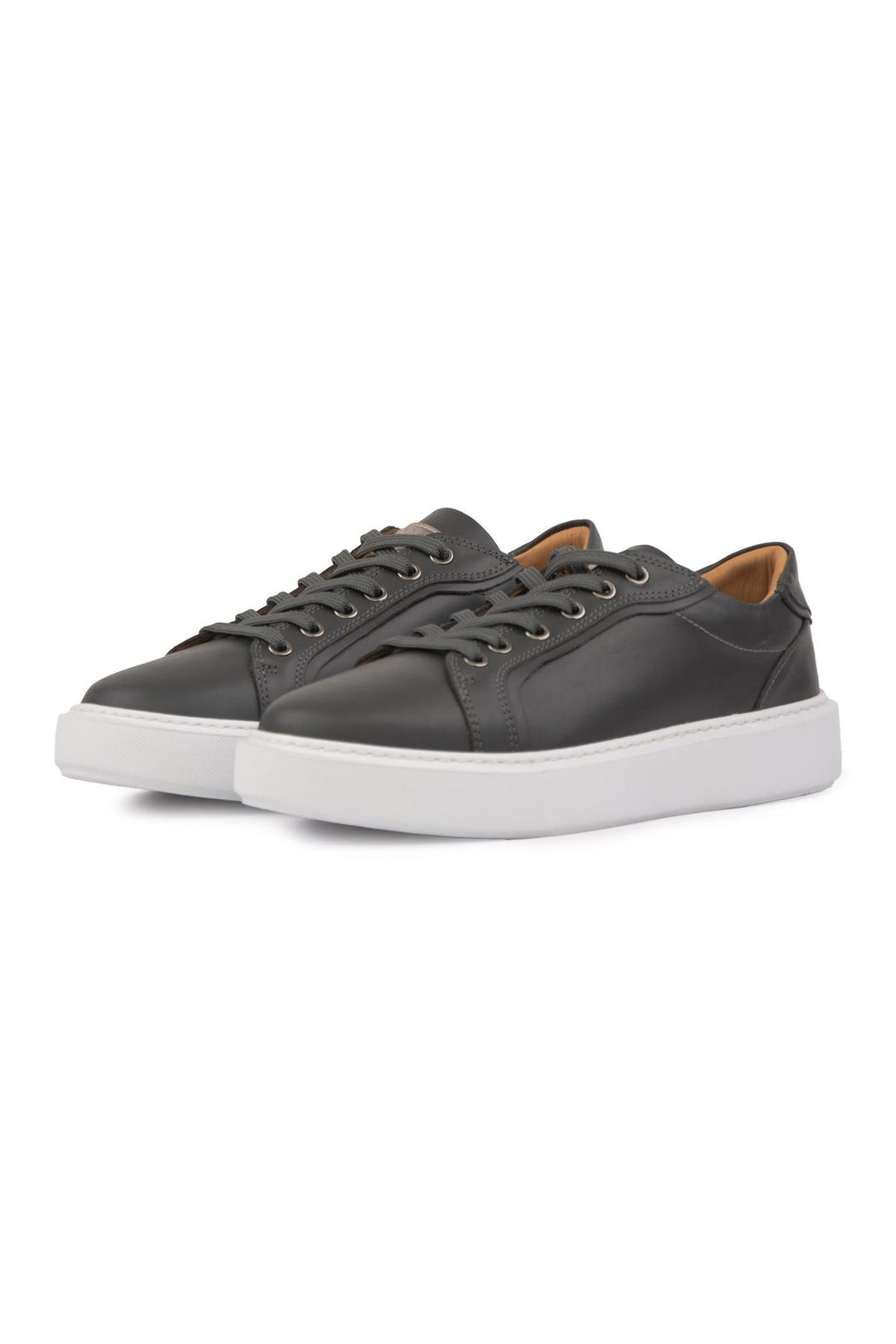 Pegia Star Genuine Leather Sneaker 500970  - Anthracite