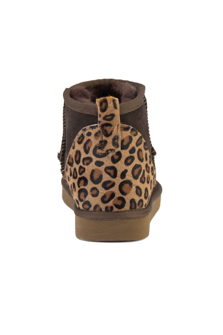 Pegia Sheepskin Mini Boots 191146  - Choco