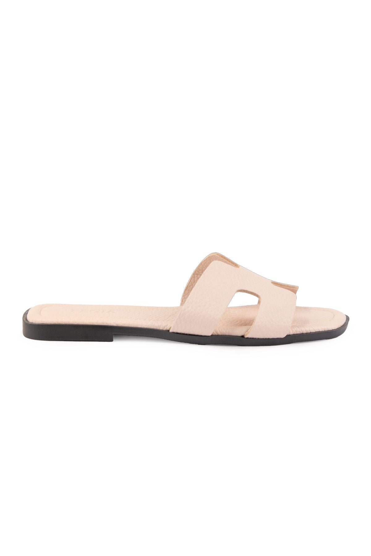 Pegia Vibe Women Leather Slippers 215540  - Rose