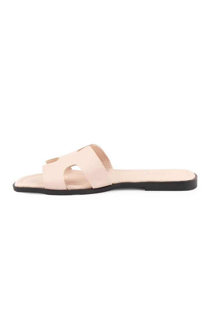 Pegia Vibe Women Leather Slippers 215540  - Rose