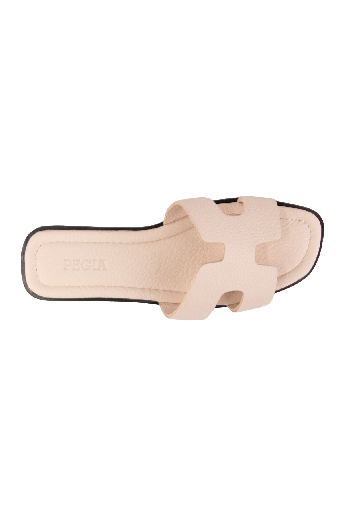 Pegia Vibe Women Leather Slippers 215540  - Rose