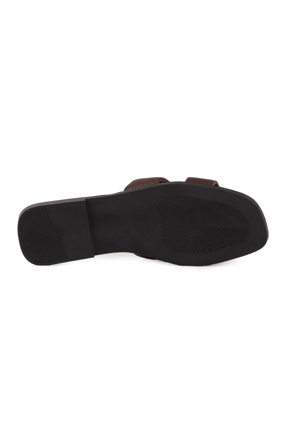 Pegia Vibe Women Leather Slippers 215540  - Burgundy