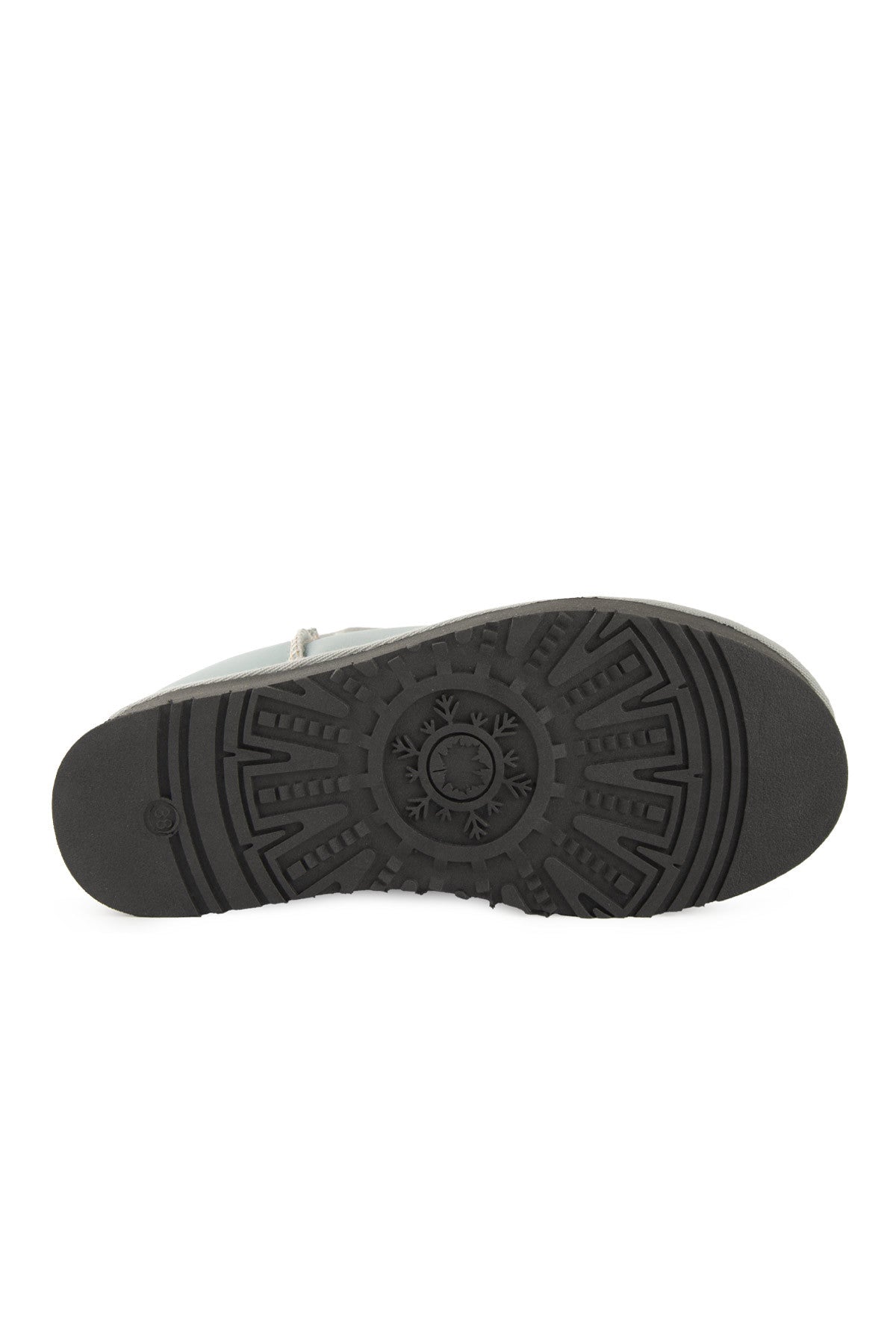 Pegia High Sole Sheepskin Boots 191303  - Grey