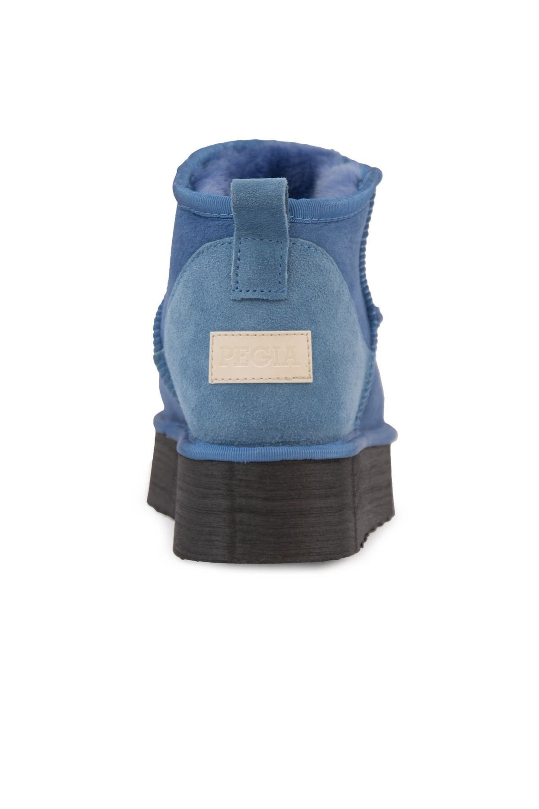 Pegia High Sole Shearling Women's Boots 191300  - Indigo