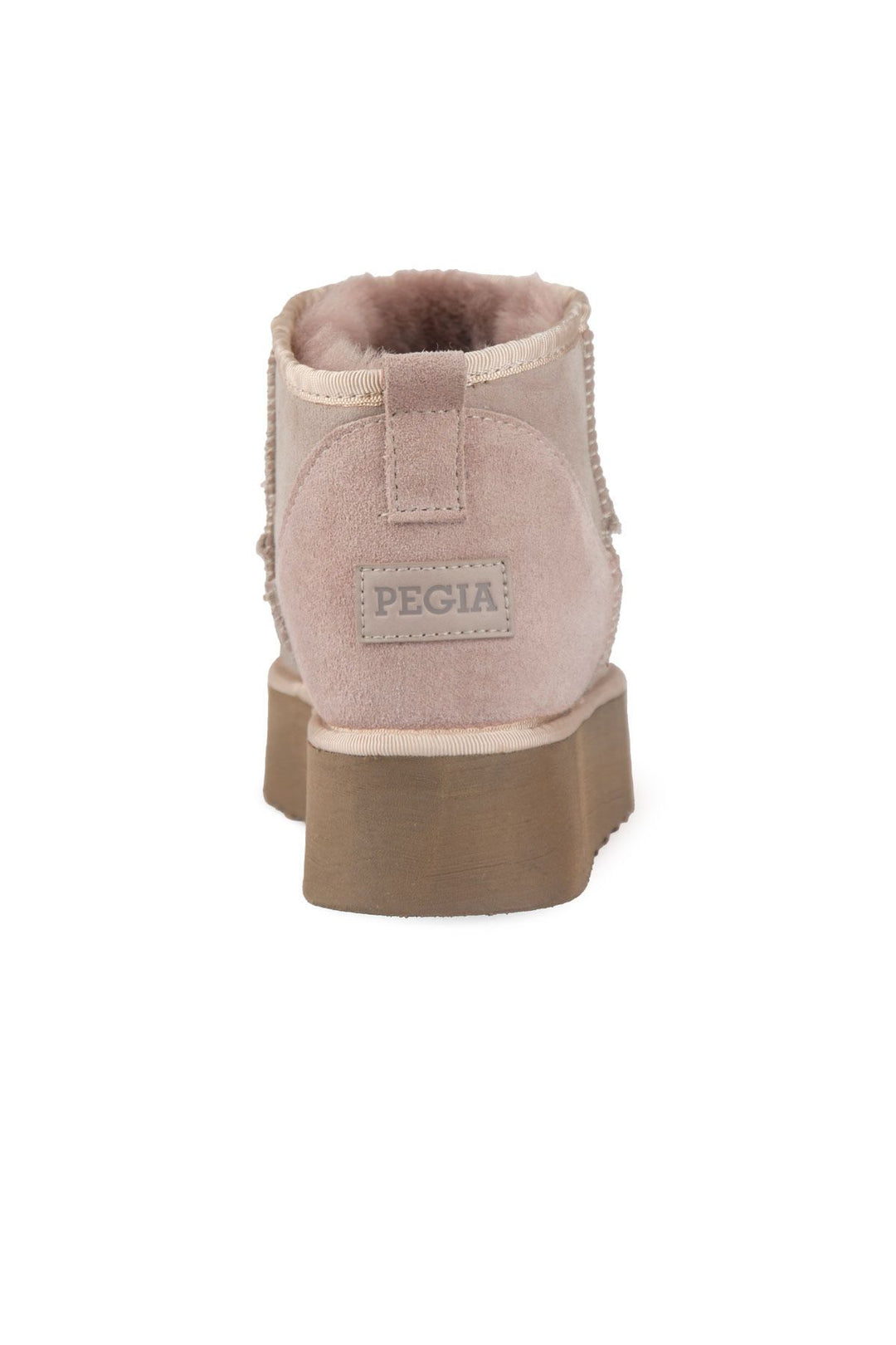 Pegia High Sole Shearling Women's Boots 191300  - Latte