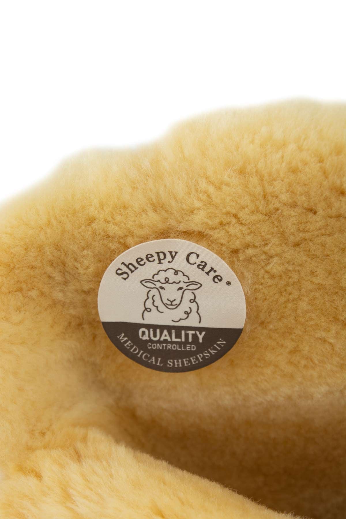 Sheppy Care Medical Sheepskin Foot Stroller MDK023  - Natural