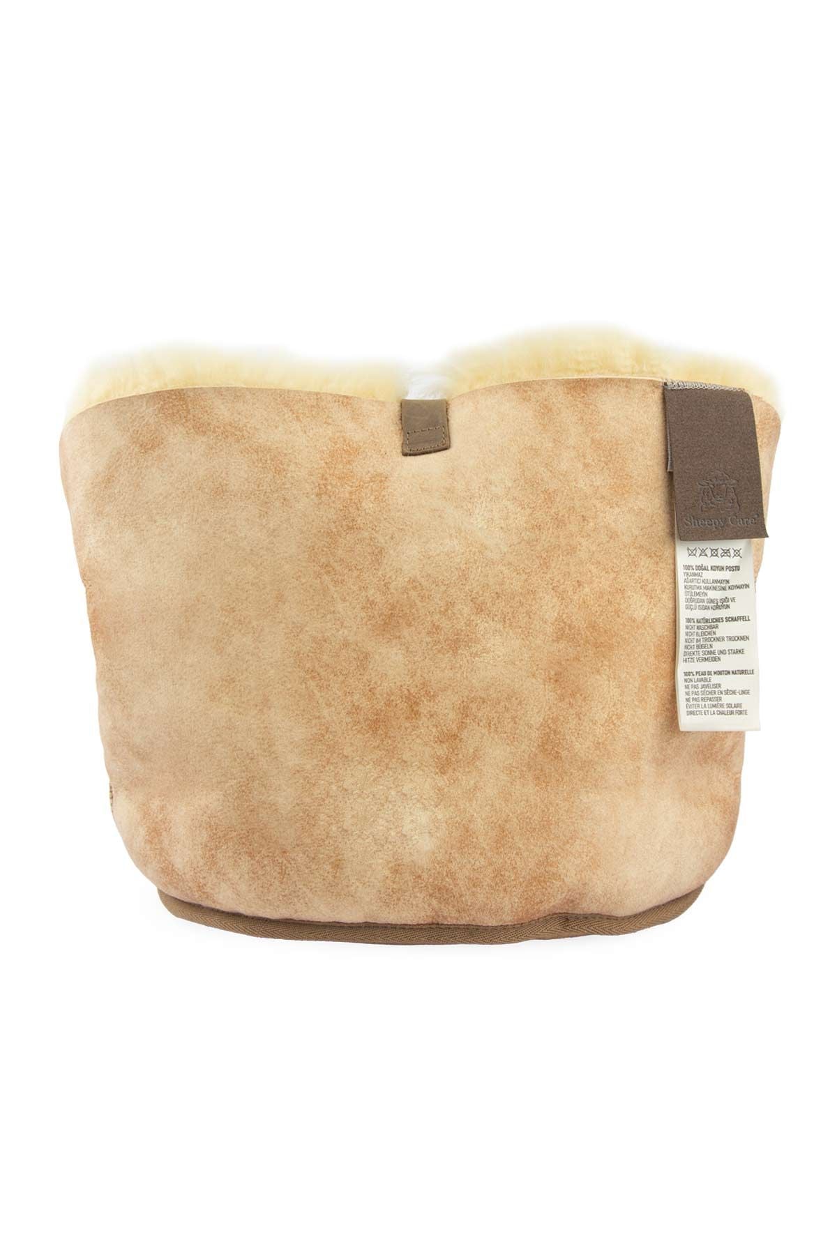 Sheppy Care Medical Sheepskin Foot Stroller MDK023  - Natural