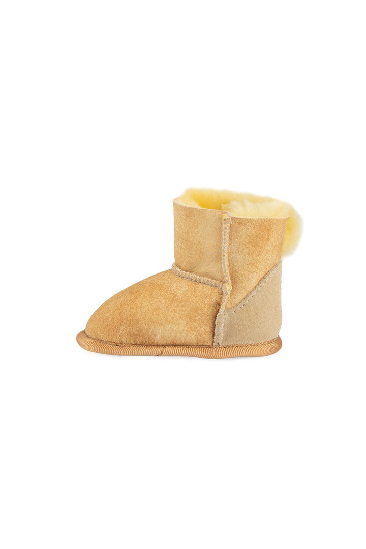Sheepy Care Medical Sheepskin Baby Booties MDK034  - Natural
