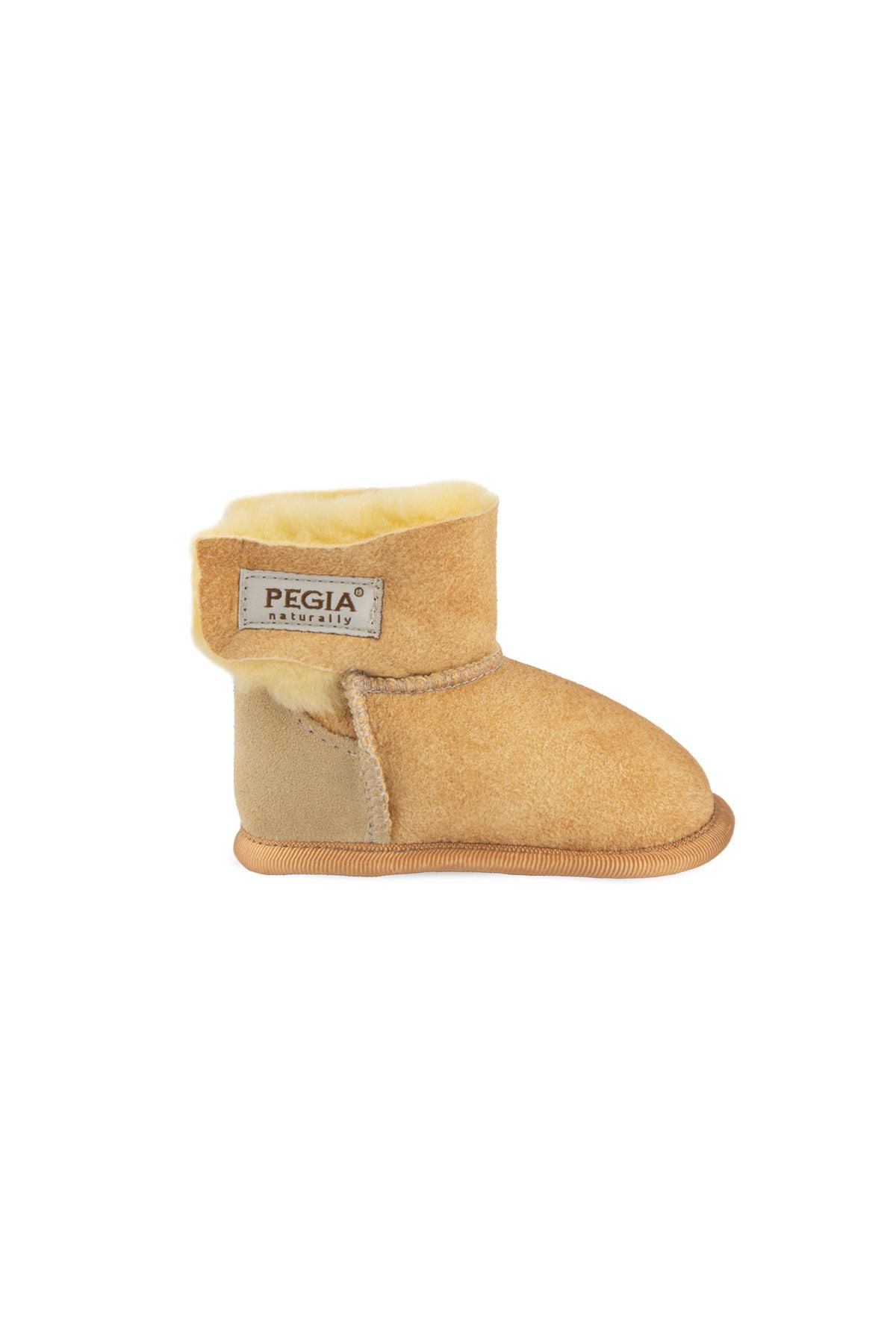 Sheepy Care Medical Sheepskin Baby Booties MDK034  - Natural