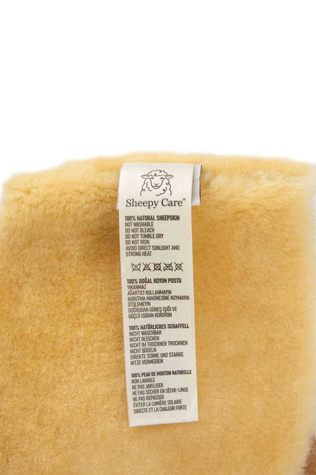 Sheepy Care Medical Sheepskin Baby Vest MDK033  - Natural