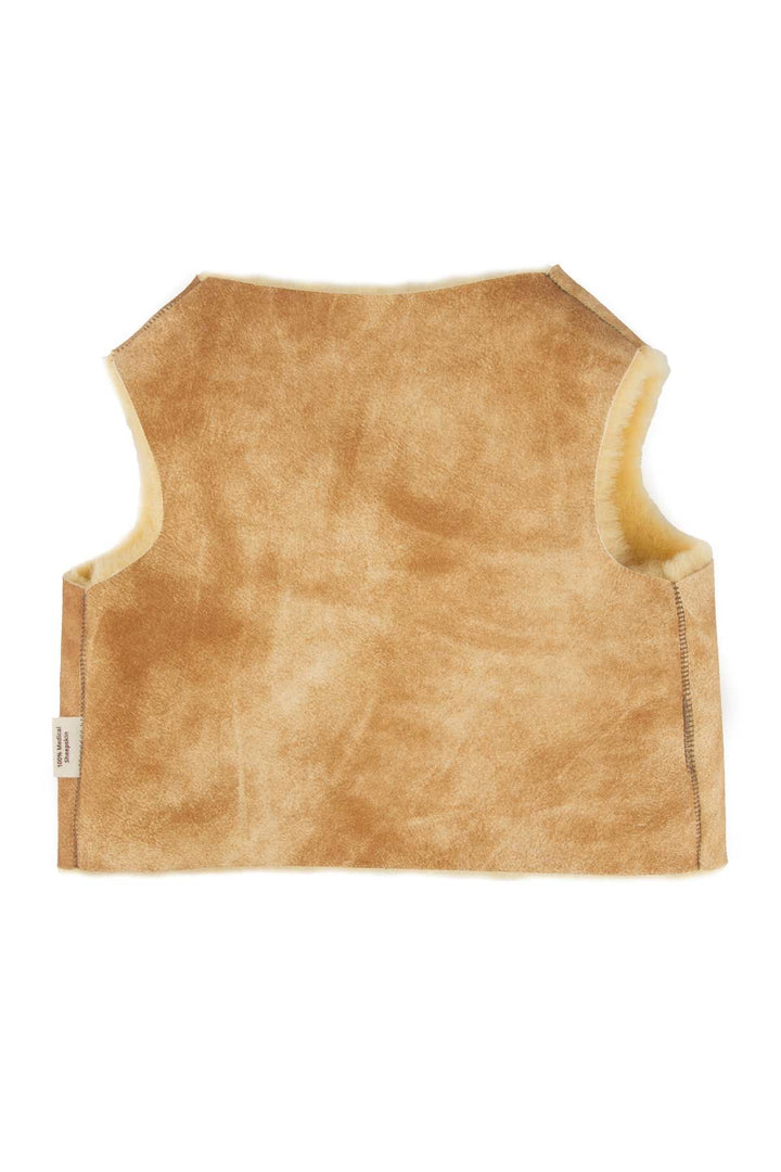 Sheepy Care Medical Sheepskin Baby Vest MDK033  - Natural