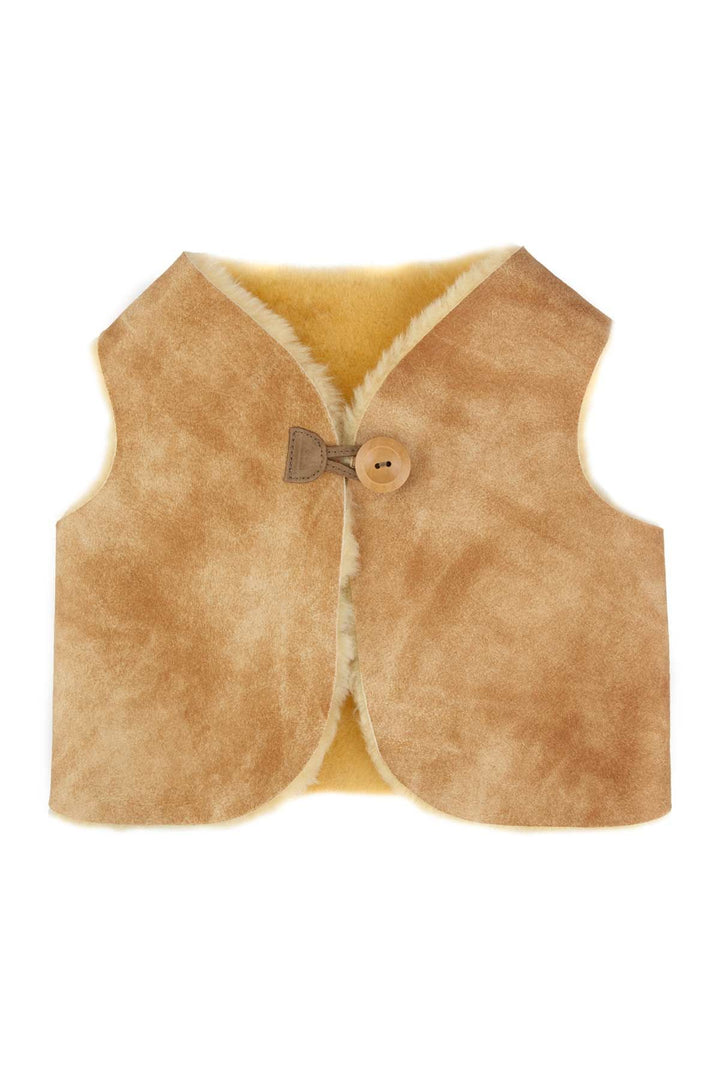 Sheepy Care Medical Sheepskin Baby Vest MDK033  - Natural