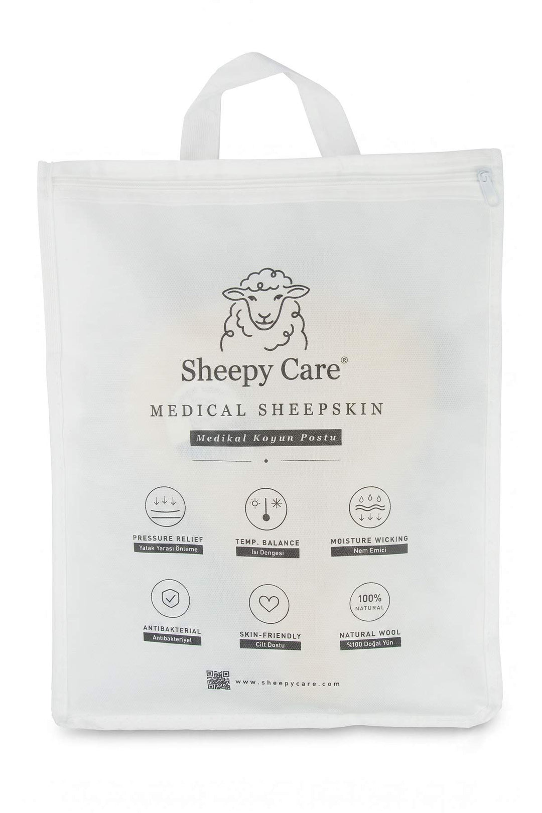 Sheepy Care Medical Sheepskin Baby Vest MDK033  - Natural
