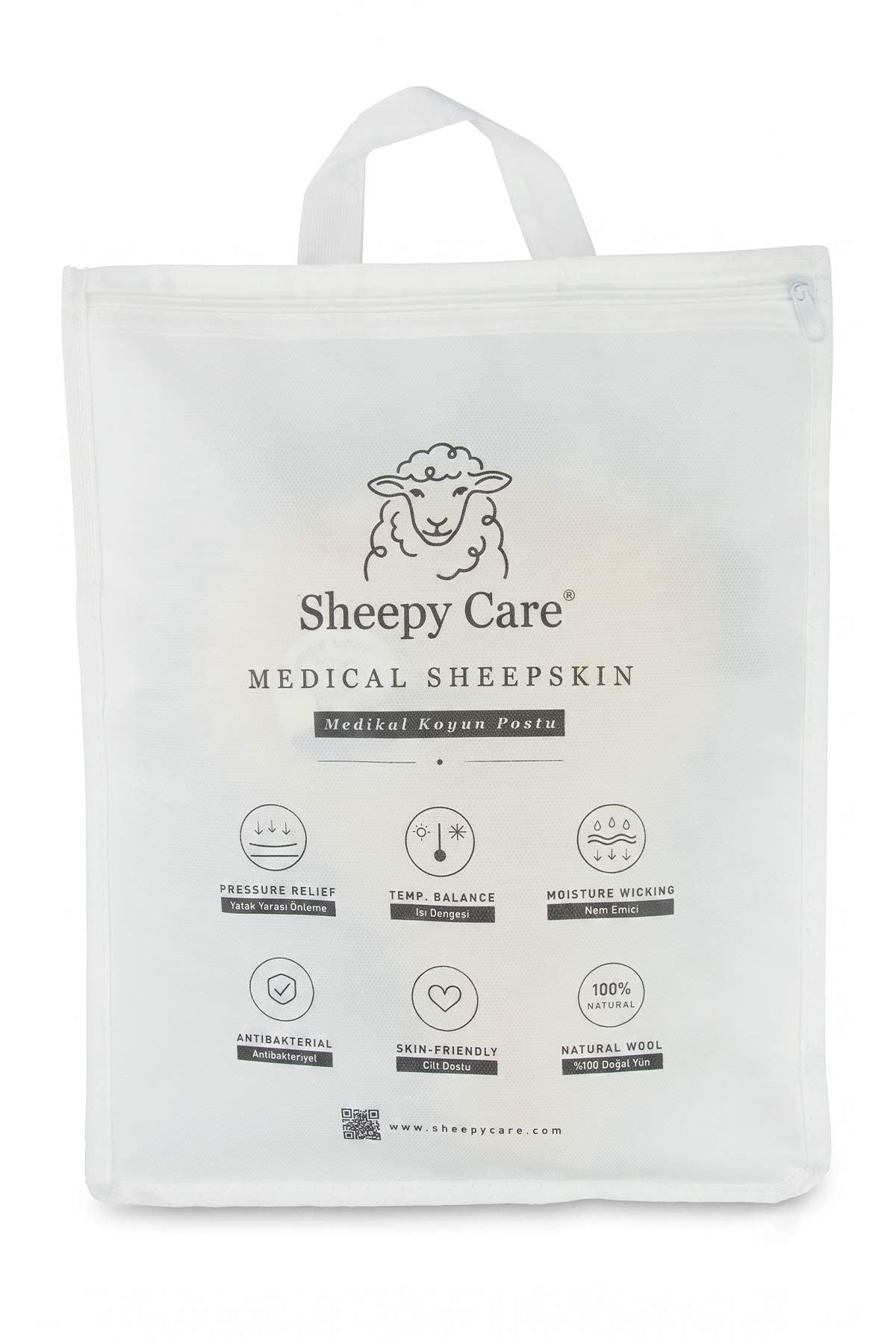 Sheepy Care Medical Sheepskin Baby Vest MDK033  - Natural