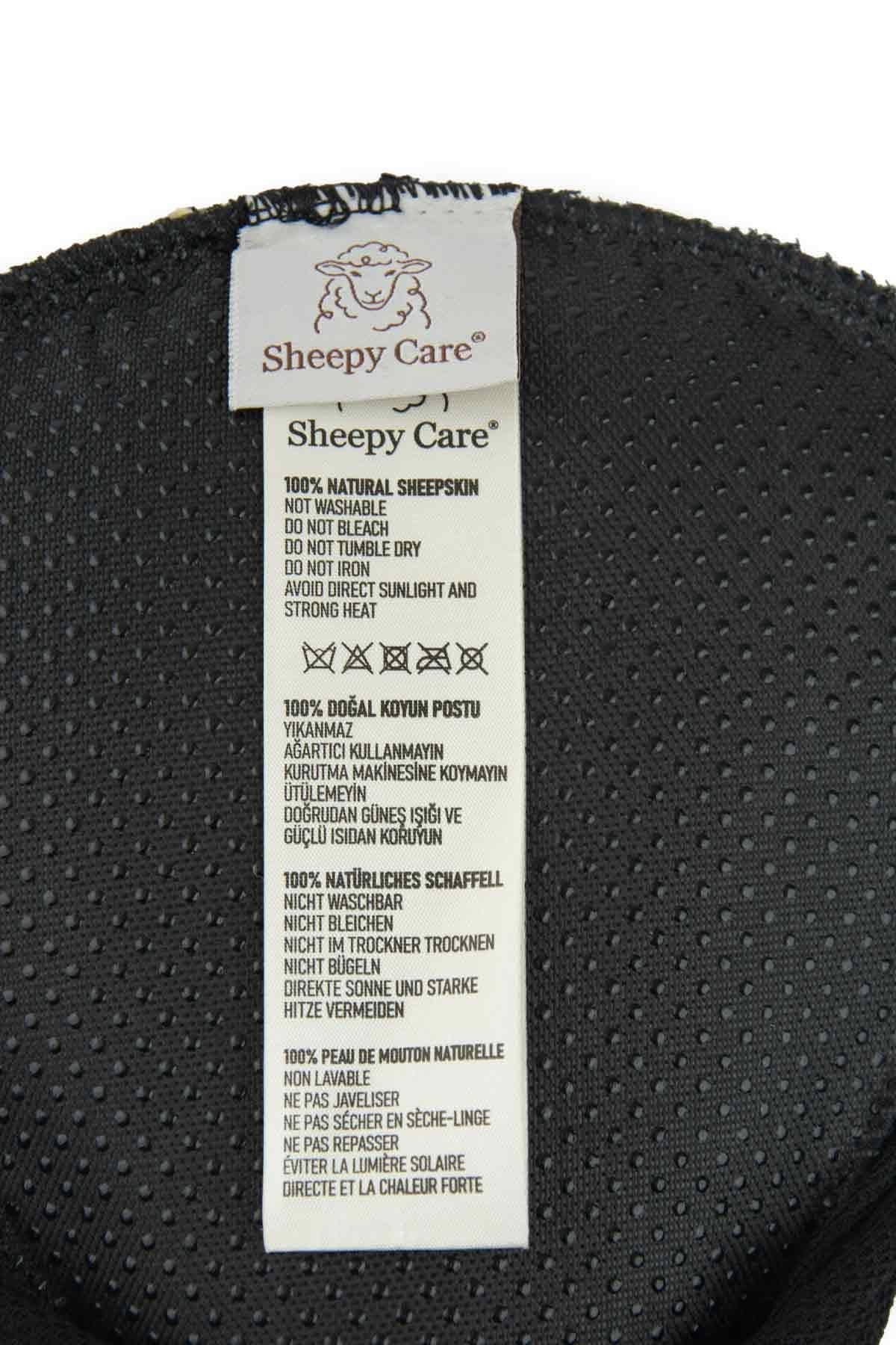 Sheepy Care Sheepskin Saddle Cover MDK052  - Natural