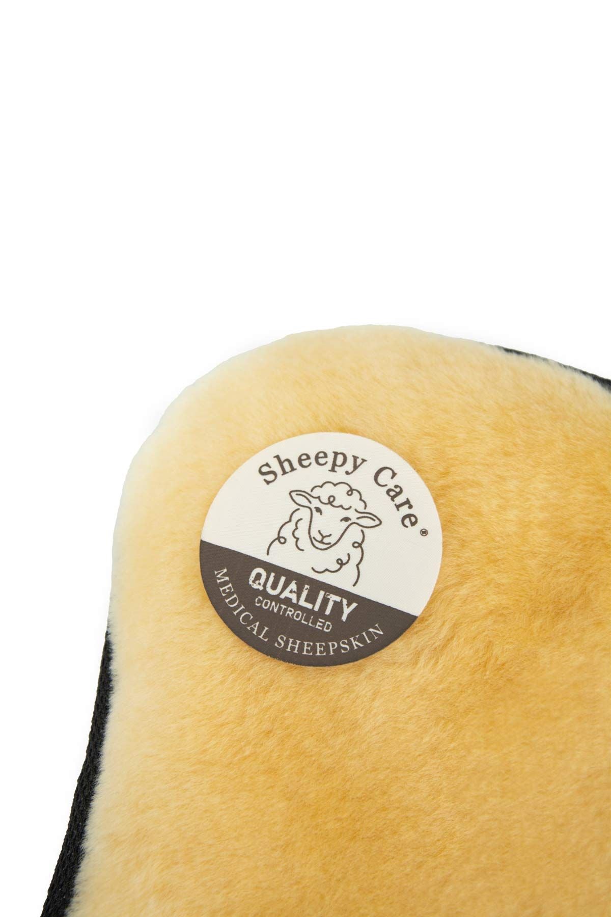 Sheepy Care Sheepskin Saddle Cover MDK052  - Natural