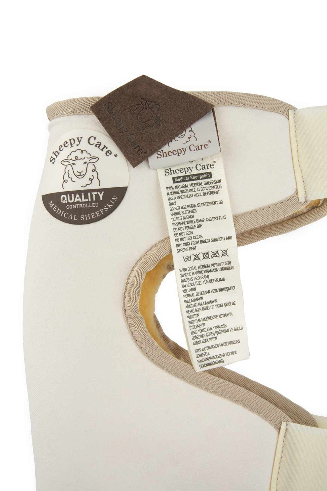 Sheepy Care Medical Sheepskin Elbow Support MDK041  - Natural