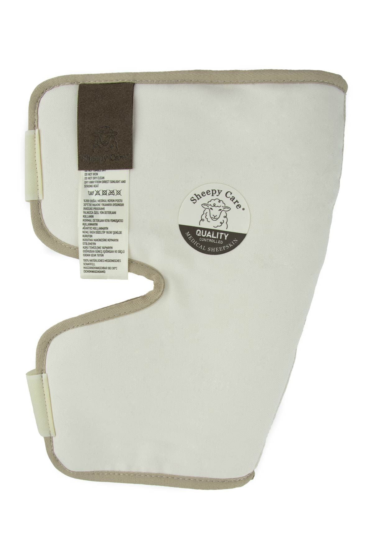 Sheepy Care Medical Sheepskin Knee Protector MDK010   - Natural