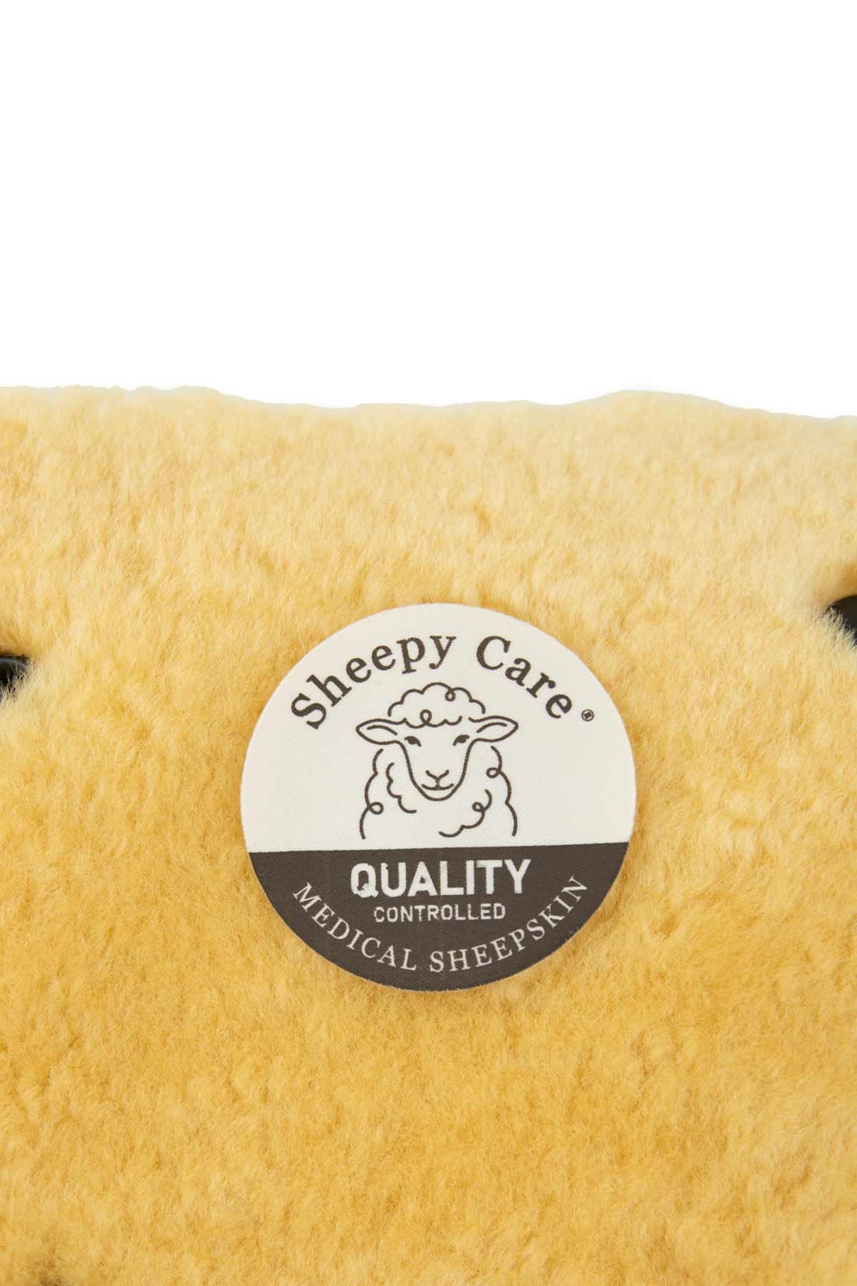 Sheepy Care Medical Sheepskin Seatbelt Cover MDK048  - Natural