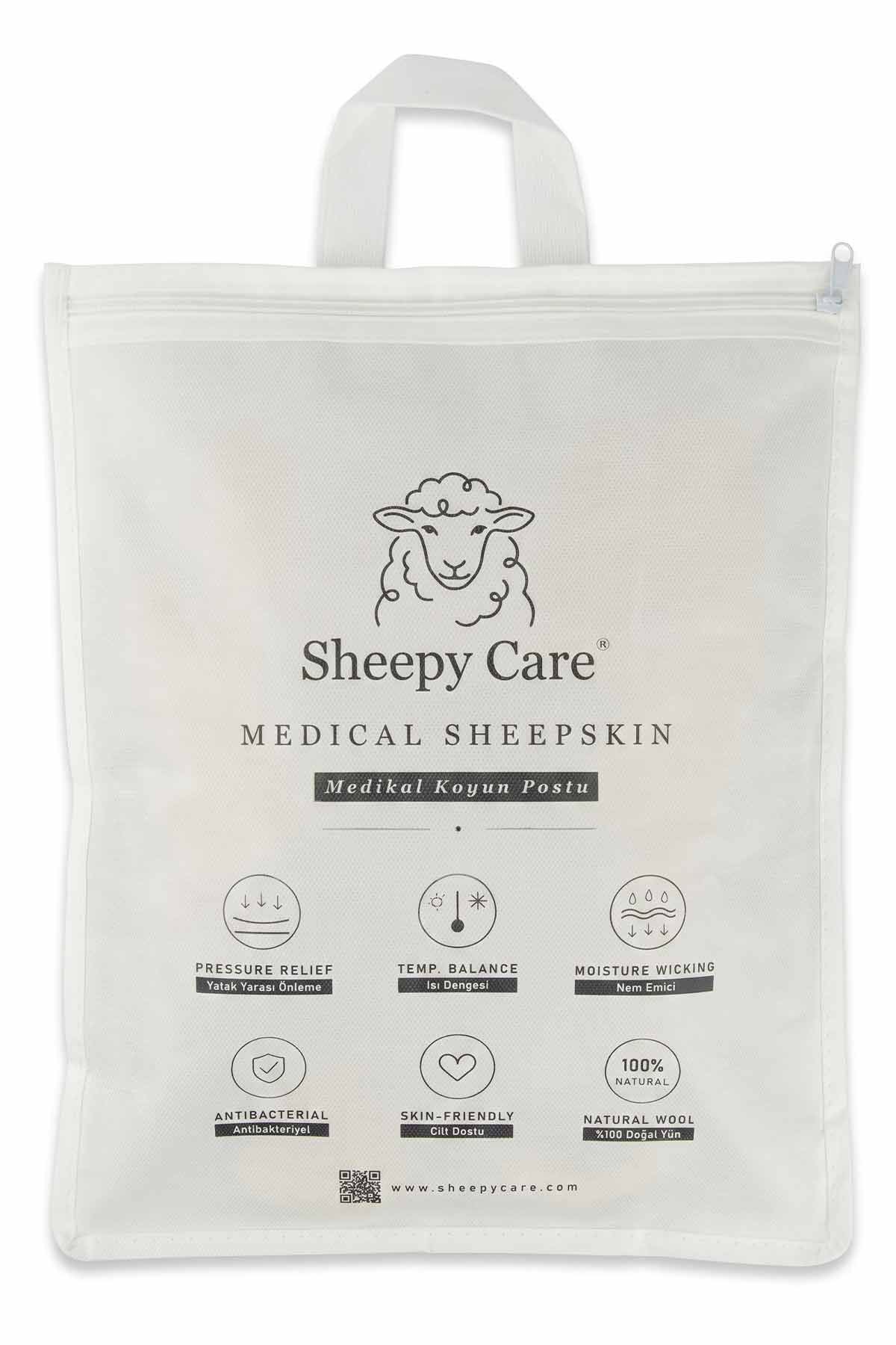 Sheepy Care Medical Sheepskin Home Slipper MDK025  - Natural