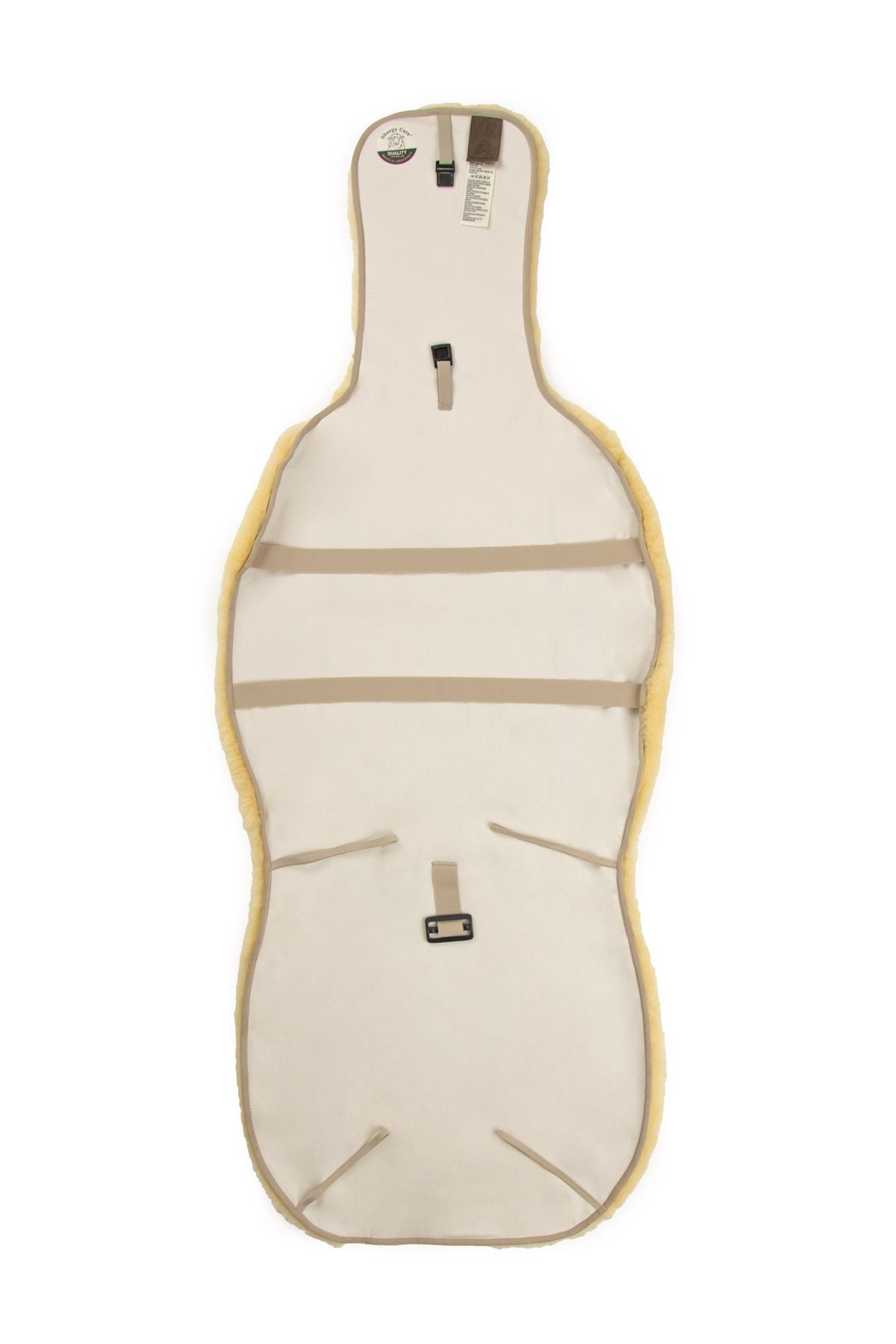Sheppy Care Medical Sheepskin Car Seat Cushion MDK016  - Natural
