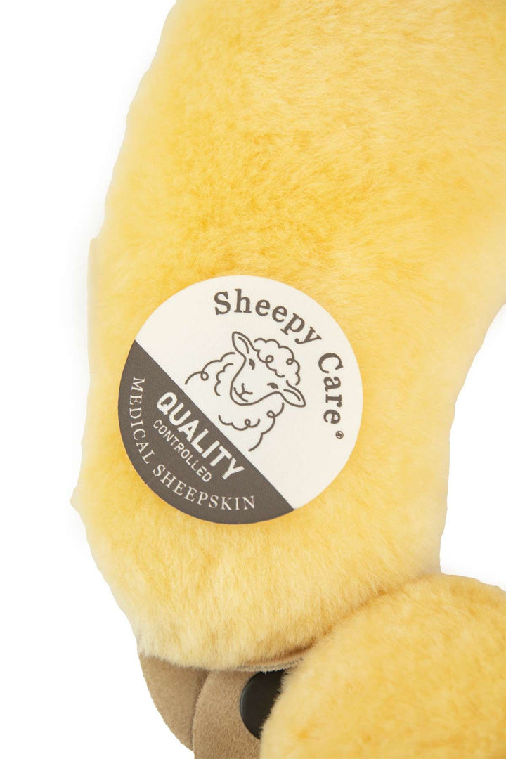 Sheepy Care Medical Sheepskin Travel Pillow MDK009  - Natural