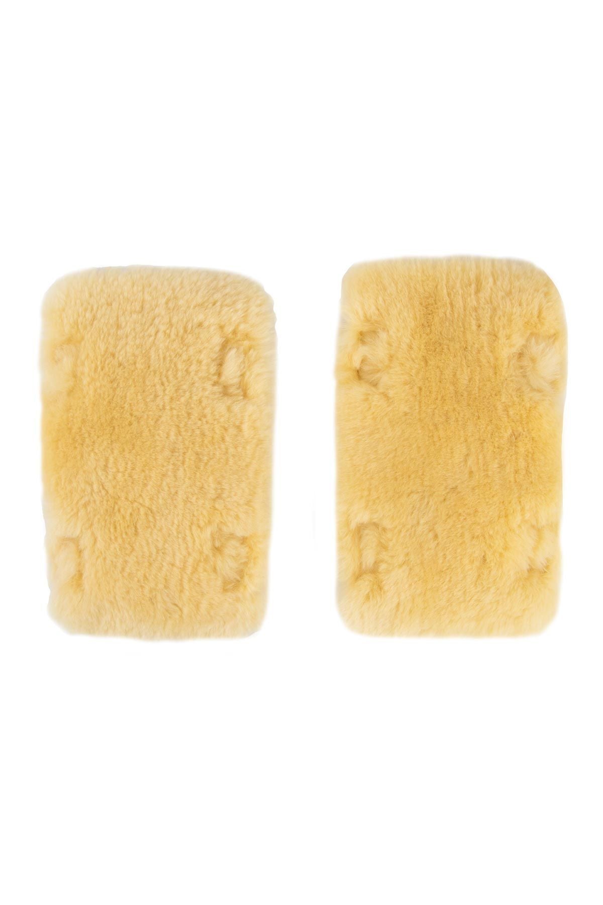 Sheepy Care Medical Sheepskin Wheelchair Cushion MDK014  - Natural