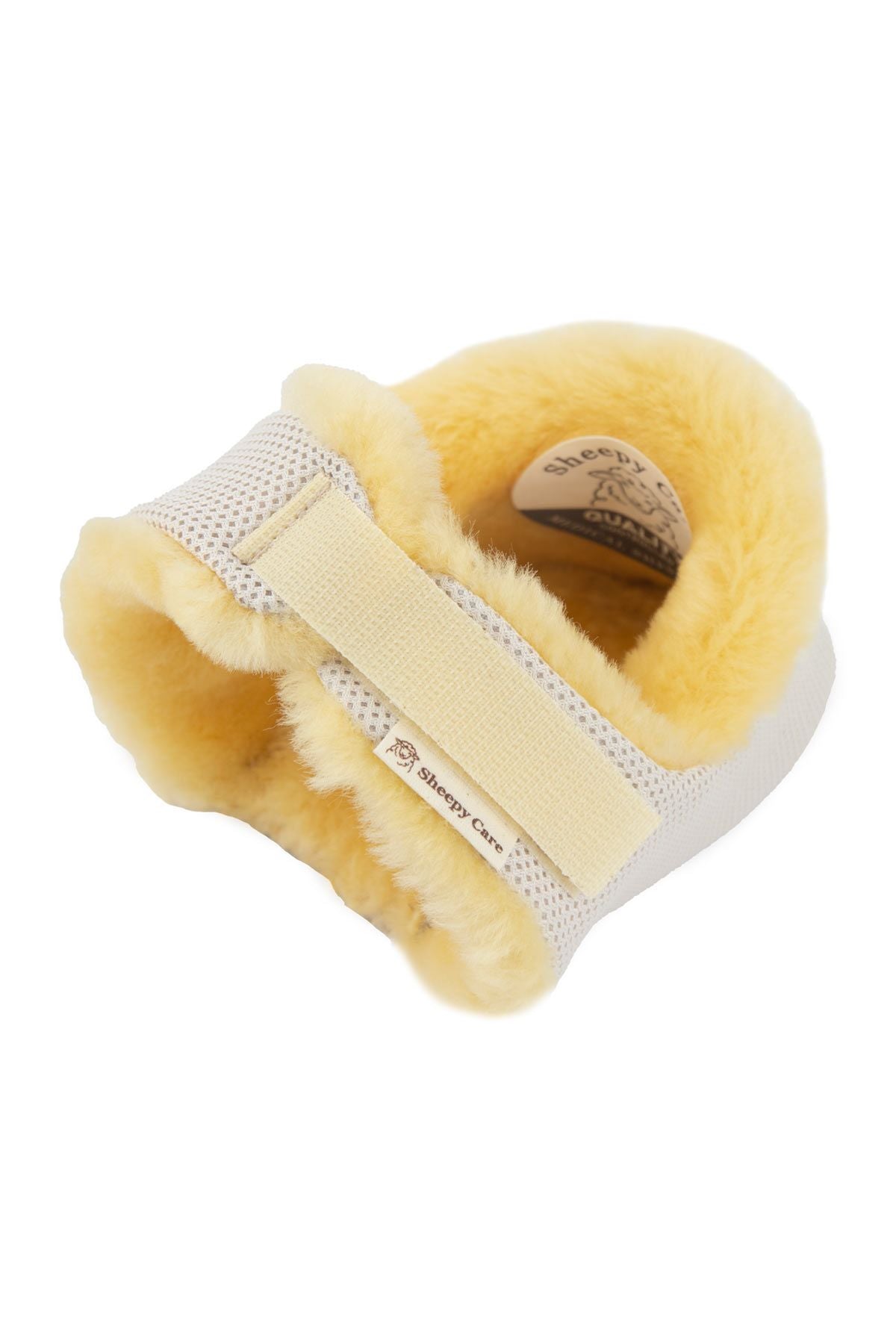 Sheepy Care Medical Sheepskin Heel Protector MDK028  - Natural