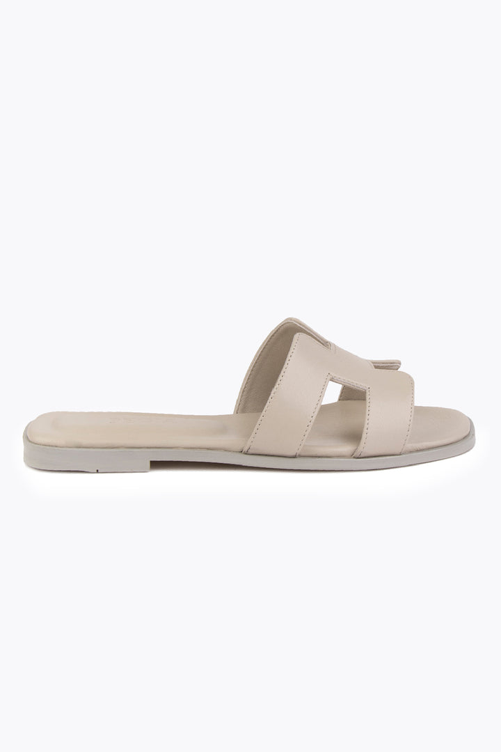 Pegia Ada Leather Women's Flat Slides - Pegia