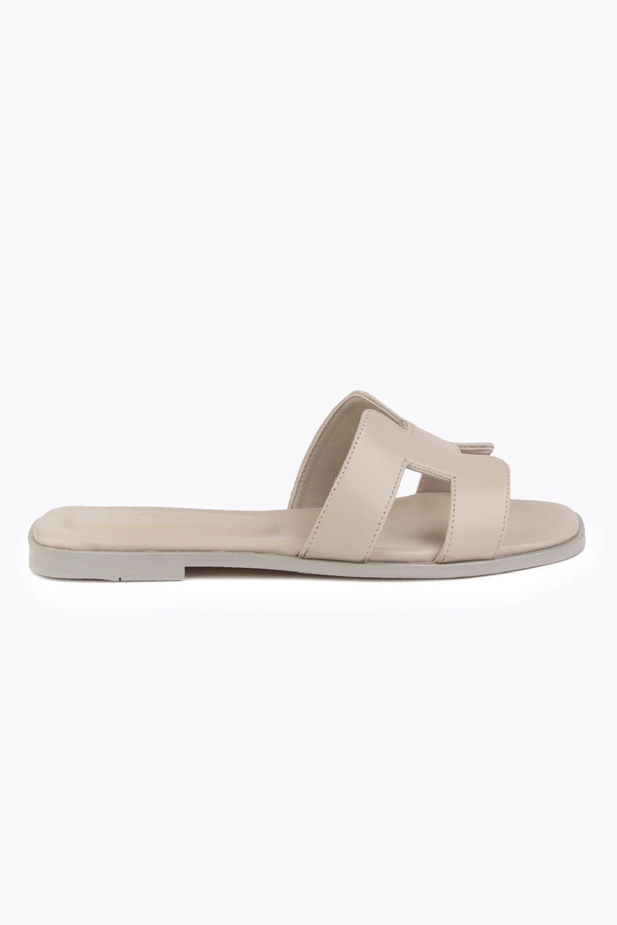 Pegia Ada Leather Women's Flat Slides - Pegia