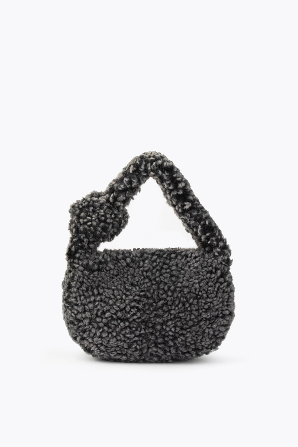 Mini sac à main en peau de mouton de Pegia Lova