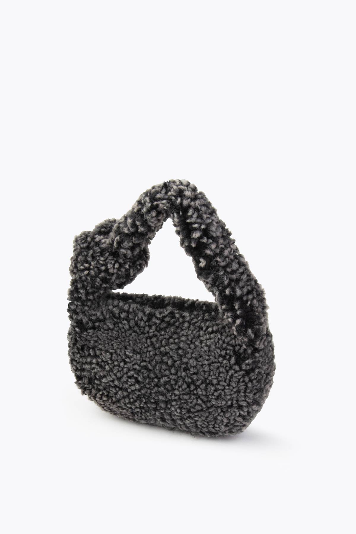 Pegia Lova Shearling Mini Handbag