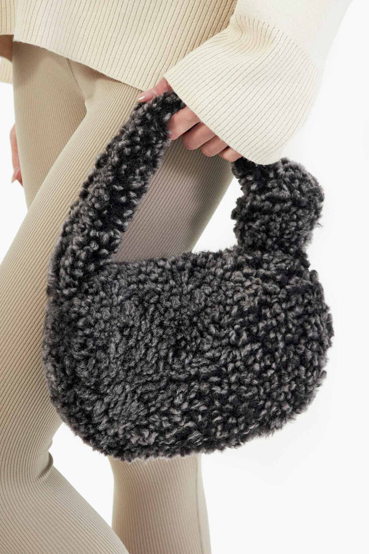 Pegia Lova Shearling Mini Handbag - Pegia