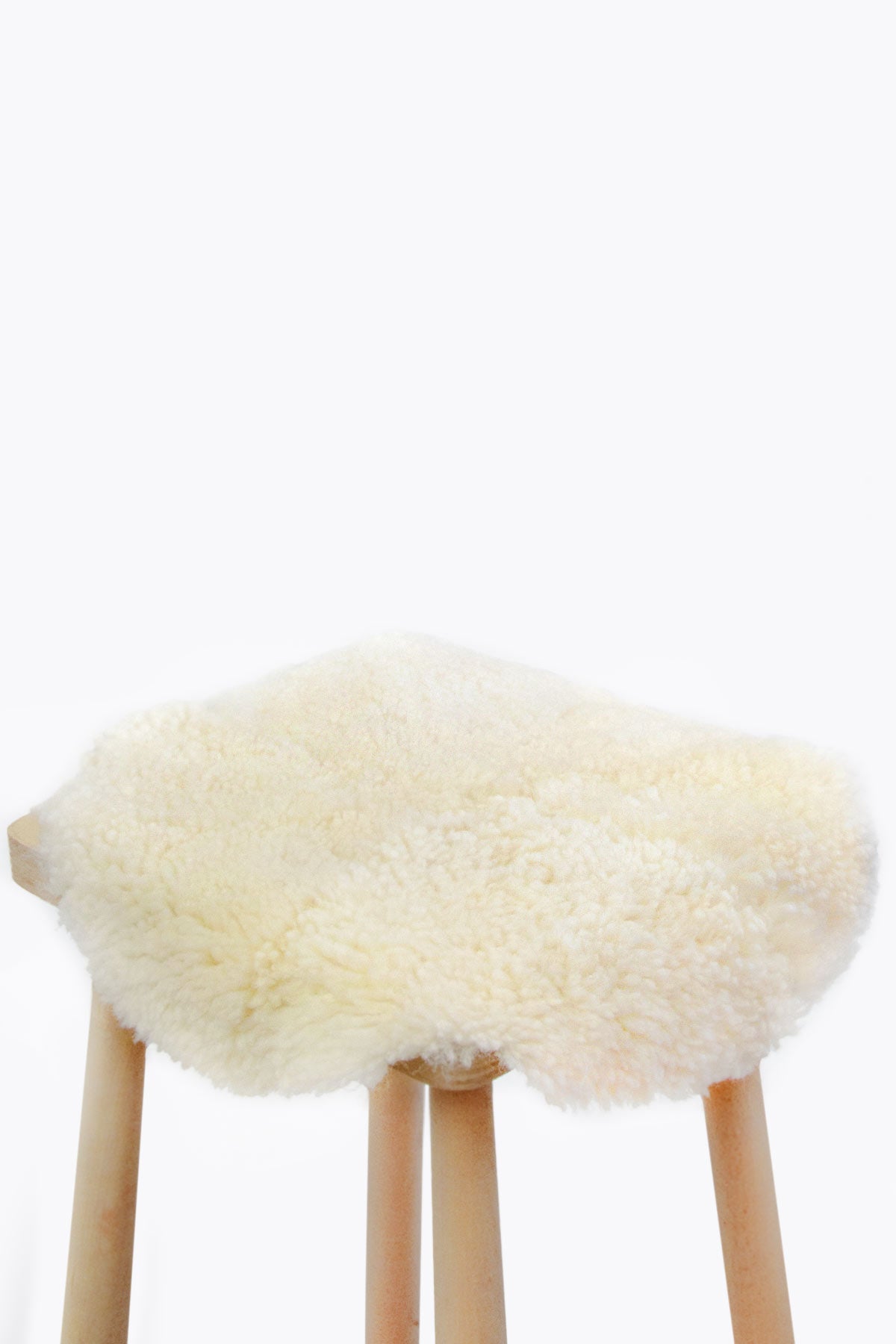 Coussin de siège en peau de mouton Pegia Aven