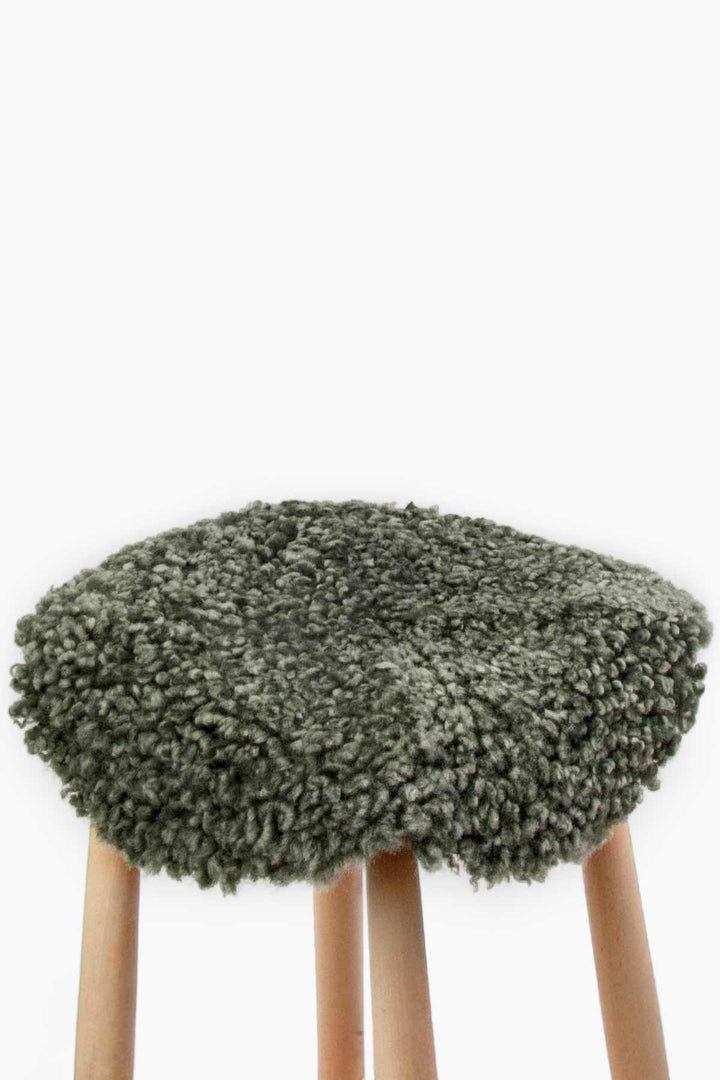 وسادة مقعد بيجيا أفين من جلد الغنم