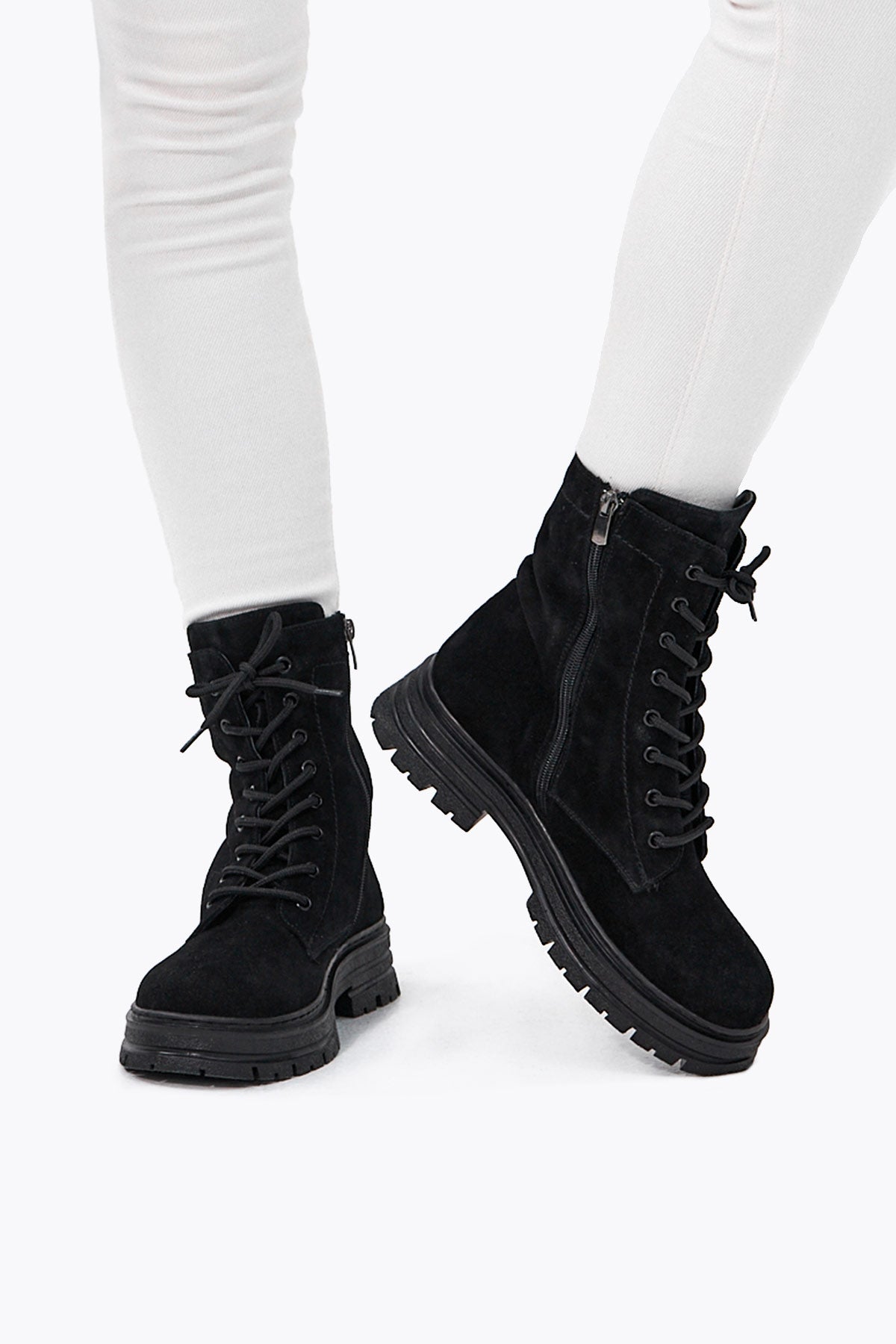 Pegia Belia Genuine Suede Women's Boots - Pegia