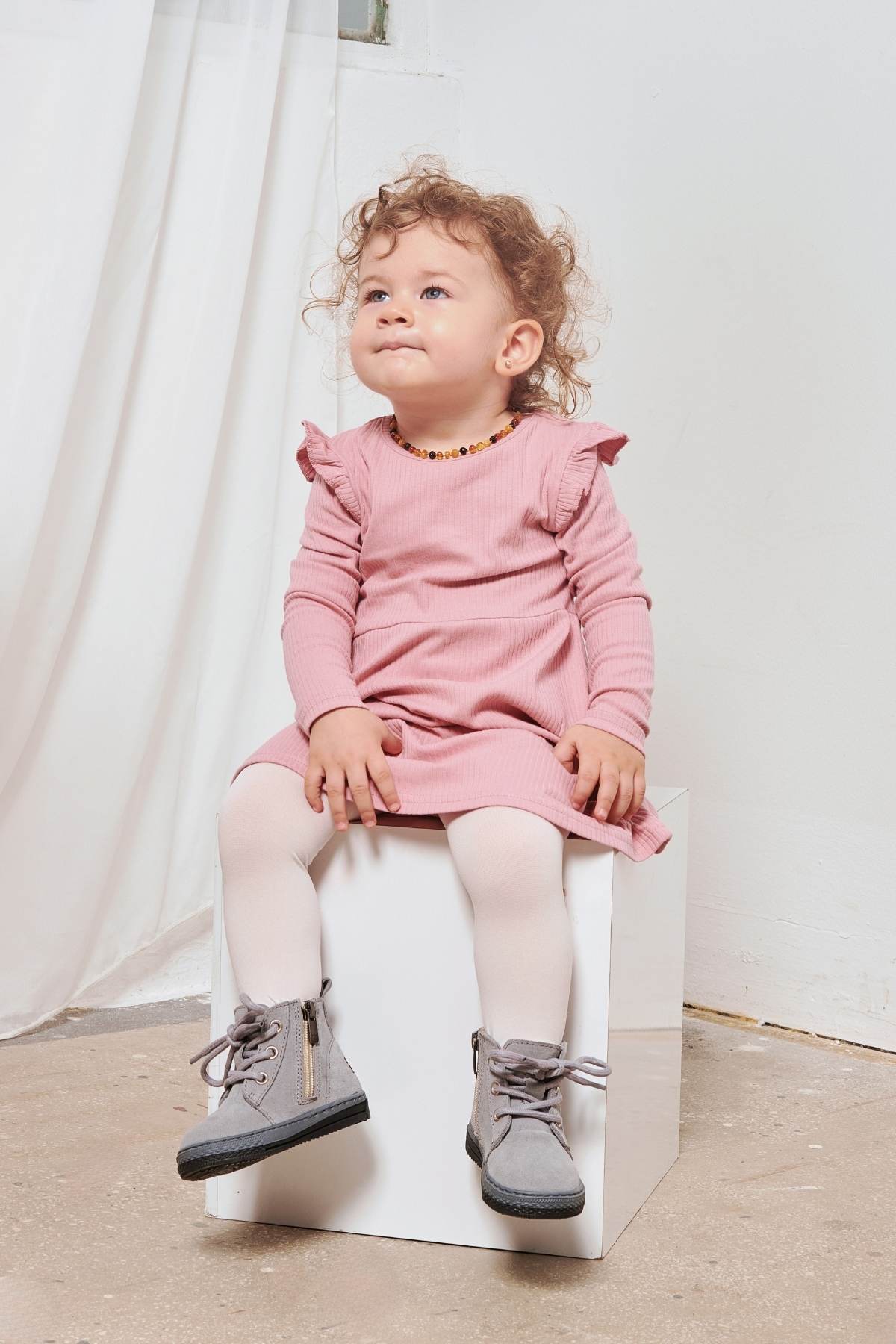 Pegia Cora Shearling Para Niño Botas