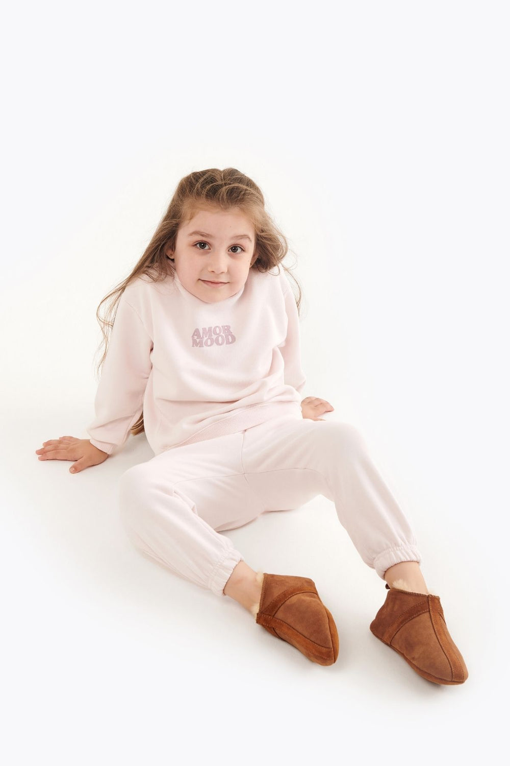 Pegia Homer Shearling Kids' Bootie Slippers - Pegia