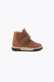 Pegia Iver Genuine Leather Kids' Velcro Boots - Pegia