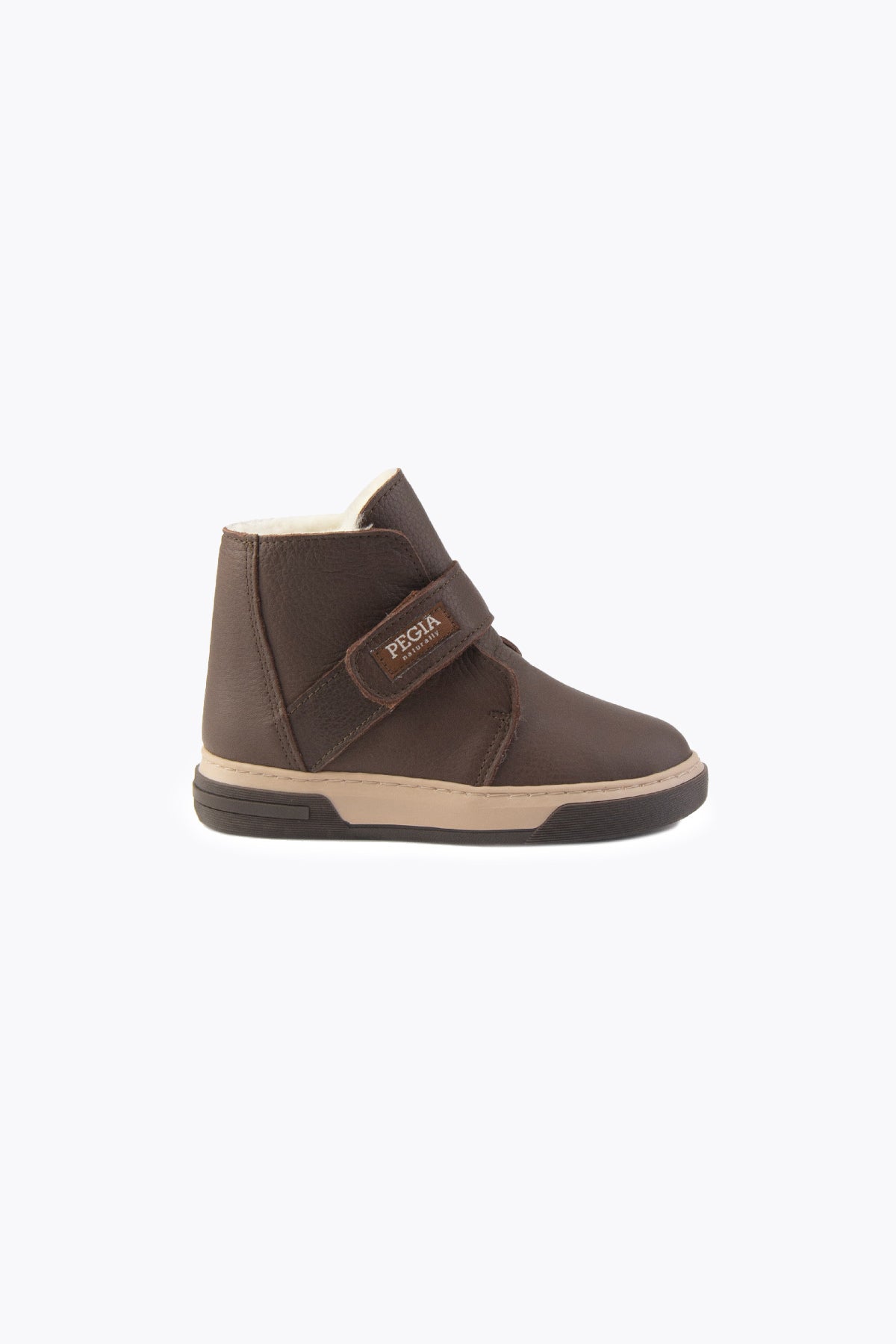 Pegia Iver Genuine Leather Kids' Velcro Boots - Pegia