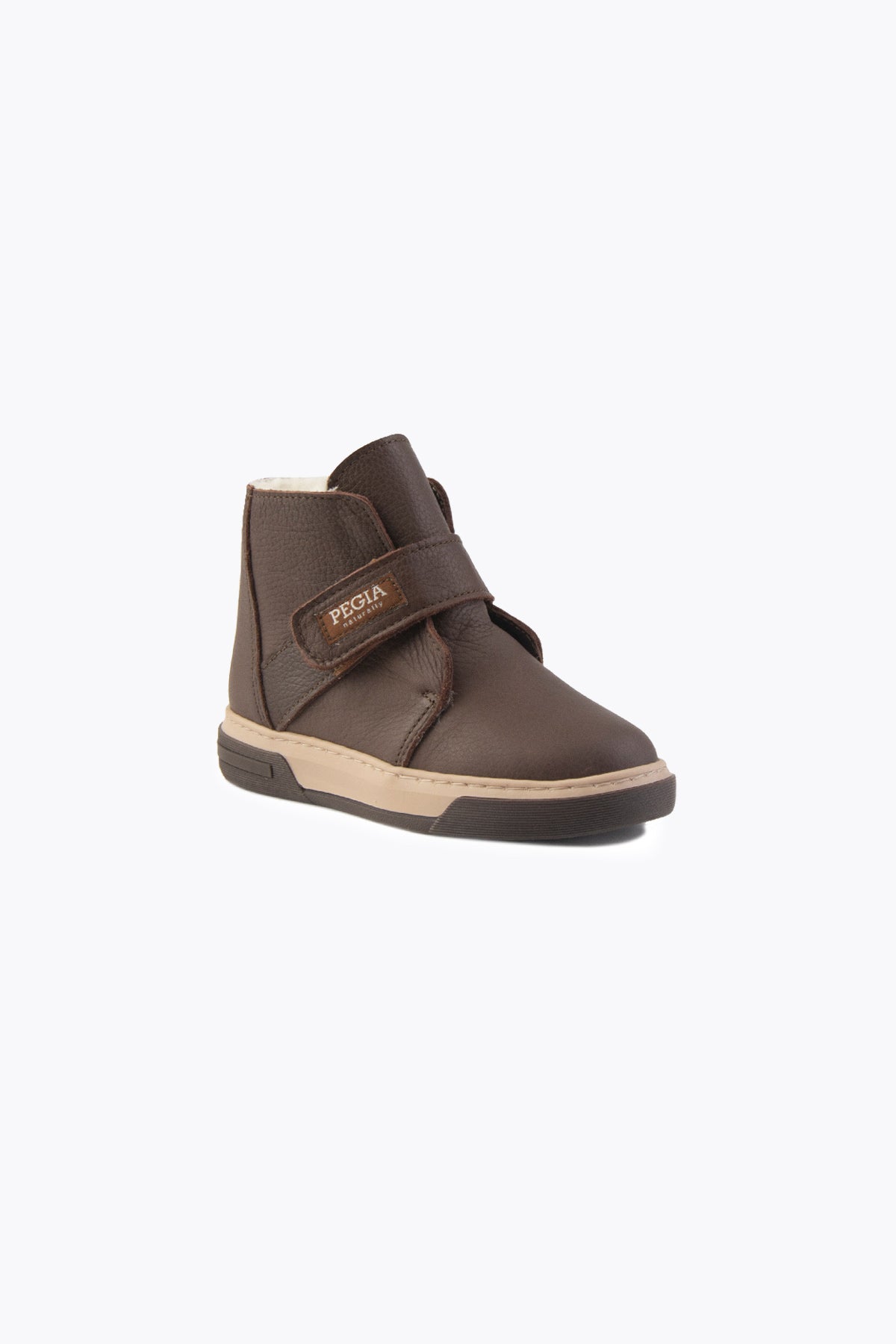 Pegia Iver Genuine Leather Kids' Velcro Boots - Pegia