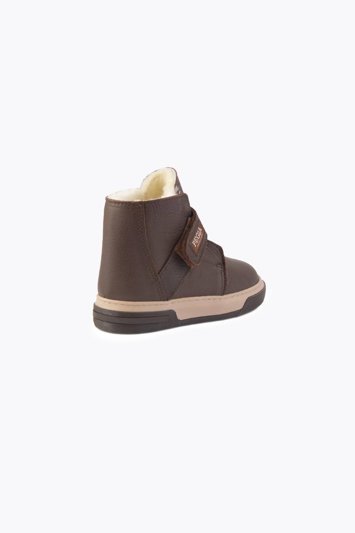 Pegia Iver Genuine Leather Kids' Velcro Boots - Pegia