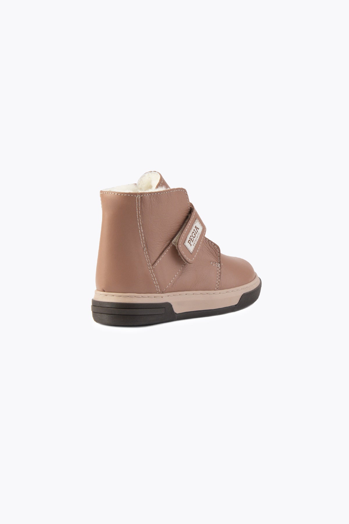 Pegia Iver Genuine Leather Kids' Velcro Boots - Pegia