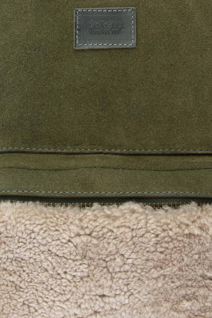 Pegia Moso Shearling Mini Backpack - Pegia